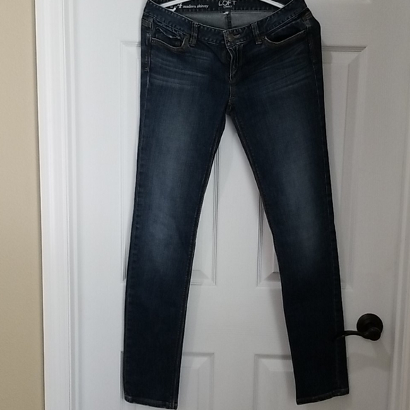 Loft Modern Skinny Denim Jeans - Picture 1 of 4